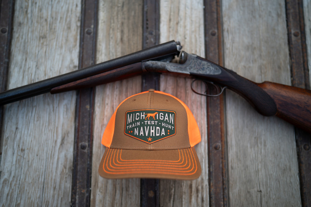 Tan/Blaze MI NAVHDA Patch Hat